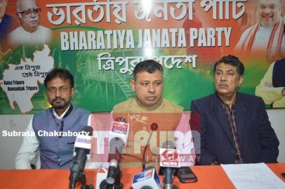 Udaipur's Child molester Subrata Chakraborty again rehabilitated as Tripura BJP's spokesperson Udaipur's Child molester Subrata Chakraborty again rehabilitated as Tripura BJP's spokesperson
